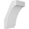 Ekena Millwork 5-in. W x 6-in. D x 10-in. H Imperial Architectural Grade PVC Knee Brace BRCP05X06X10IMP - alternate 1